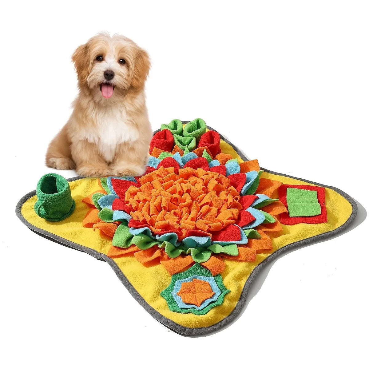 Snuffle Mat - Interactive Nose-Work Feeding Mat for Dogs