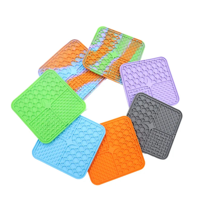Lick Mat - Calming Slow-Feeder for Dogs