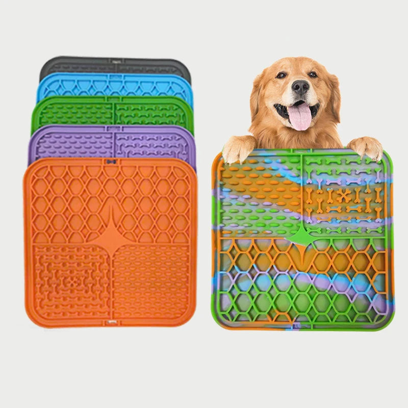 Lick Mat - Calming Slow-Feeder for Dogs