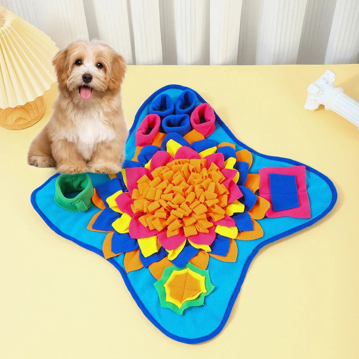 Snuffle Mat - Interactive Nose-Work Feeding Mat for Dogs
