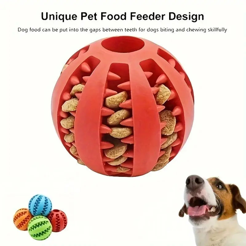 Treat-Dispensing Ball - Interactive Slow-Feeder Toy